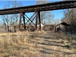 The Ace Rubber Offices were in the building just past the Wheeling Trestle.